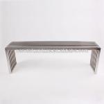 CH206 Amici Stainless Steel Bench