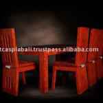 bali red coral shell furniture