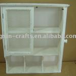 antique wall wooden cabinet-RX010W0250