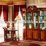 Factory Offer European Neo Classical Dining Room Solid Wood Wine Cabinet CDB-516#