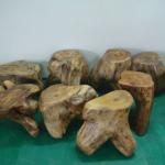 Root furniture / Camphor root chair