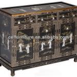 black Asia sideboard