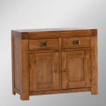 RC551 Range Solid Oak 2 Door 2 Drawer Sideboards/Oak Cupboards