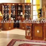 Factory Offer Home Use European Neo Classical Wooden Wine Cabinet with Bar CDB-510#