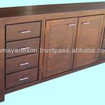 wooden sideboard,sheesham wood furniture,dining room furniture