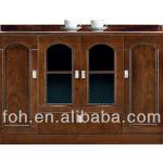 Wooden Home Furniture Classic Wood Cabinet Dining Room Cabinet Antique Design (FOH-G-0704B)