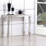Marble top stainless steel buffet furniture-C8050 console table
