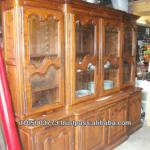 Antique French sideboard, style Louis Philippe, 80 years old, in poplar wood.