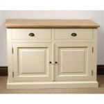 Rizhao Harmony Brand solid oak face white color body chest drawer