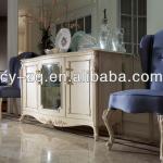 Rococo wooden Home dining room furniture set-Sideboards