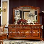 SB003 Luxury design sideboard hand carved wood sideboard hand painted sideboard