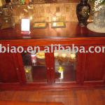 antique euro-style wooden dining cabinet