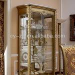 Rococo wooden Home dining room furniture set-wine cabinet-ke-26