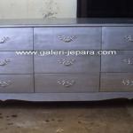 Wooden Furniture - Silver Leaf Chest of Drawers - Buffet