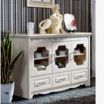 modern MDF panel buffet of dining set