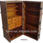 Leather Steamer Trunk Bar