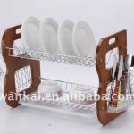 dish rack/drainer,plate rack/holder,kitchen rack,red colored