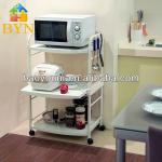 SC BYN 3-tier DIY mobile kitchen trolley microwave stand food trolley DQ-1217-DQ-1217   kitchen trolley