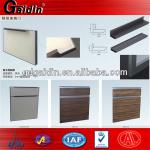 Morden copy iphone frame KITCHEN CABINET aluminum frame glass door