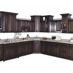 solid wood kitchen cabinet-B-05