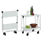 Metal Foldable Kitchen Cart