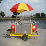2013 Newly Shanghai Stainless Steel Hot Dog Cart for caterers JX-HS230 New Style