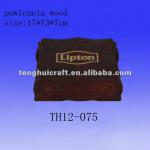 TH12-075 red color wooden box for gift or jewelry