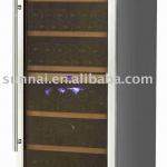 180 bottle modern corner wine cabinet