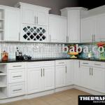 Modern moulded kitchen cabinet design(made in China)