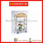 stainless steel kitchen trolley