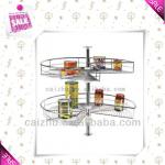 Two Layer 270 Lazy Susan,chromed