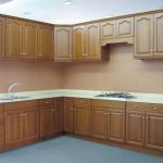 Birch Wood Kitchen Cabinet