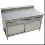 stainless steel work table with Under Shelf-sktl-05