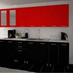 Kitchen set 260 HIGH gloss EU quality