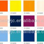 high gloss solid colour Pvc film china manufacturer UV coat furniture coating film