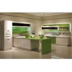 Green custom kitchen islands for sale