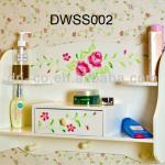 DWSS002 Bathroom wood wall shelf