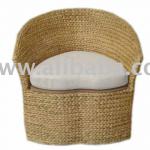 Vietnam Water Hyacinth Chair with Cushion