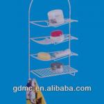 4 layers PE coating shower caddy(bathroom rack)