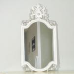 French provincial furniture- classic mirror-handwork royalty mirror, frame in solid wood-6#