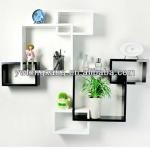 Factory direct sale wooden decorative hanging wall shelf wooden wall shelf design-LK-WS 38