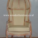 French Style Canopy Chair Antique Reproduction Chair Classic European Style Home Furniture