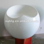 Fiberglass interior furniture,decorative apple chair