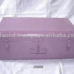 Iron storage trunks without patterns powder coated-J25302