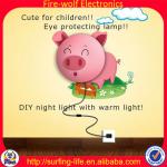 Householder article warm light well-know home/hospital/school domitory night light .Fire-wolf amazing night light for child room
