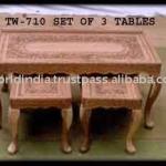WOODEN CARVED TABLE