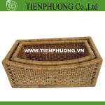 Home storage willow bucket