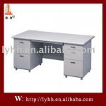 Modern design metal computer desk with drawer-HH-ZTH-39