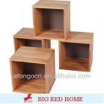 Wooden Storage Cube fit for all places at home