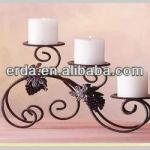 Europe style classic iron candle holder/ candlesticks/ art candleseat/ candleholder